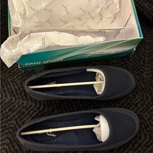 Easy Street Navy Slip-On Footwear